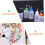 extrusion glue bottle DIY quilling craft with tip steel needle 5