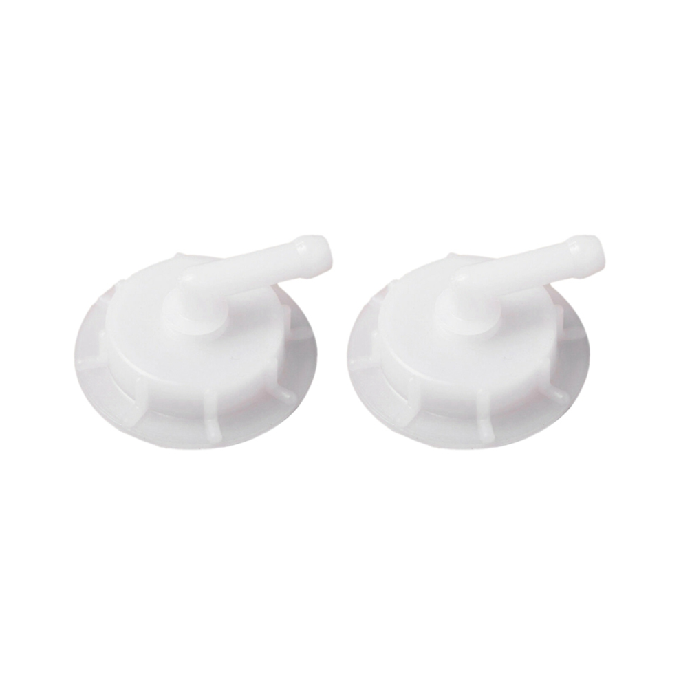 2Pcs 19102-Pm5-A00 Radiator Coolant Reservoir Overflow Tank Cap White 4713272643214