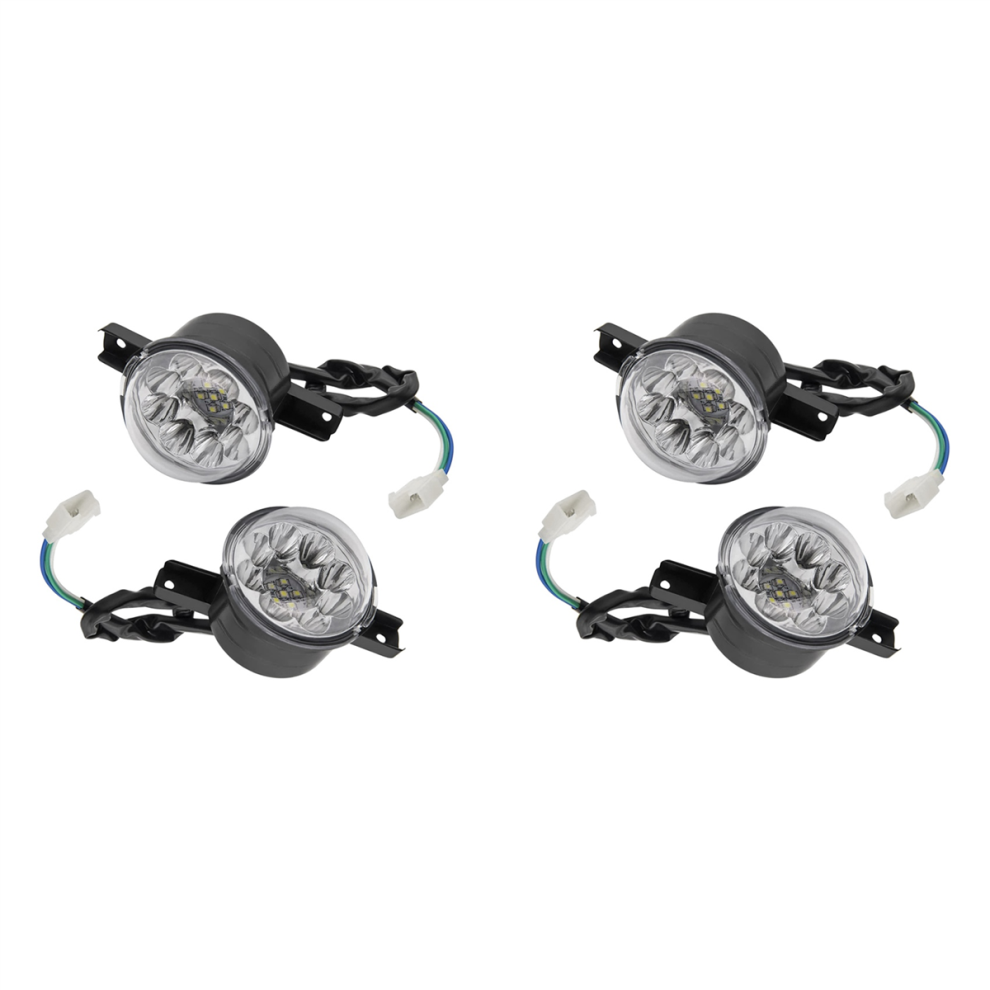 2Pcs 12V Led Atv Front Head 125Cc 150Cc 250Cc 300Cc Headlights Light 4713272642637