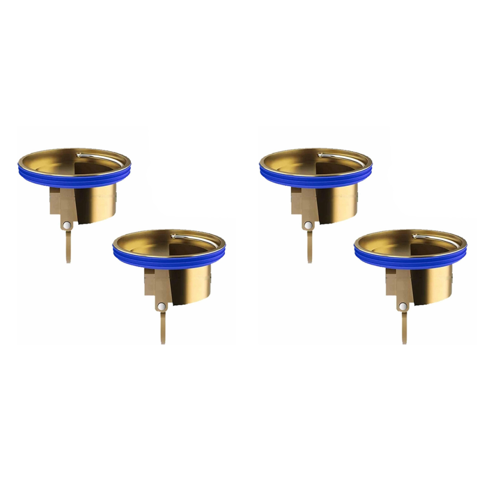 2Pc Floor Drain Backflow Preventer,Thickened Anti-Backflow Sewer Core 4713272640824