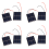 2pcs 1.5V 400mA 80x60mm Micro-Mini Power Solar Cells For Solar Panels 1