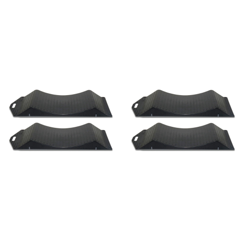 2Pc Car Tire Protector Ramp Trailer Part Wheel Protection Device,B