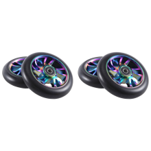 2Pcs 110 mm Colorful Aluminium Stunt Scooter Wheels Scooter Scooter
