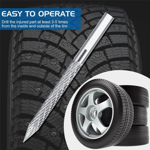 2Pack Tire Bit Multi Sizes Tire Repair Carbide Burr Drill Bit 2