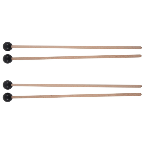 2Pcs 38.8cm Glockenspiel Xylophone Bells Mallets Head Sticks Beaters