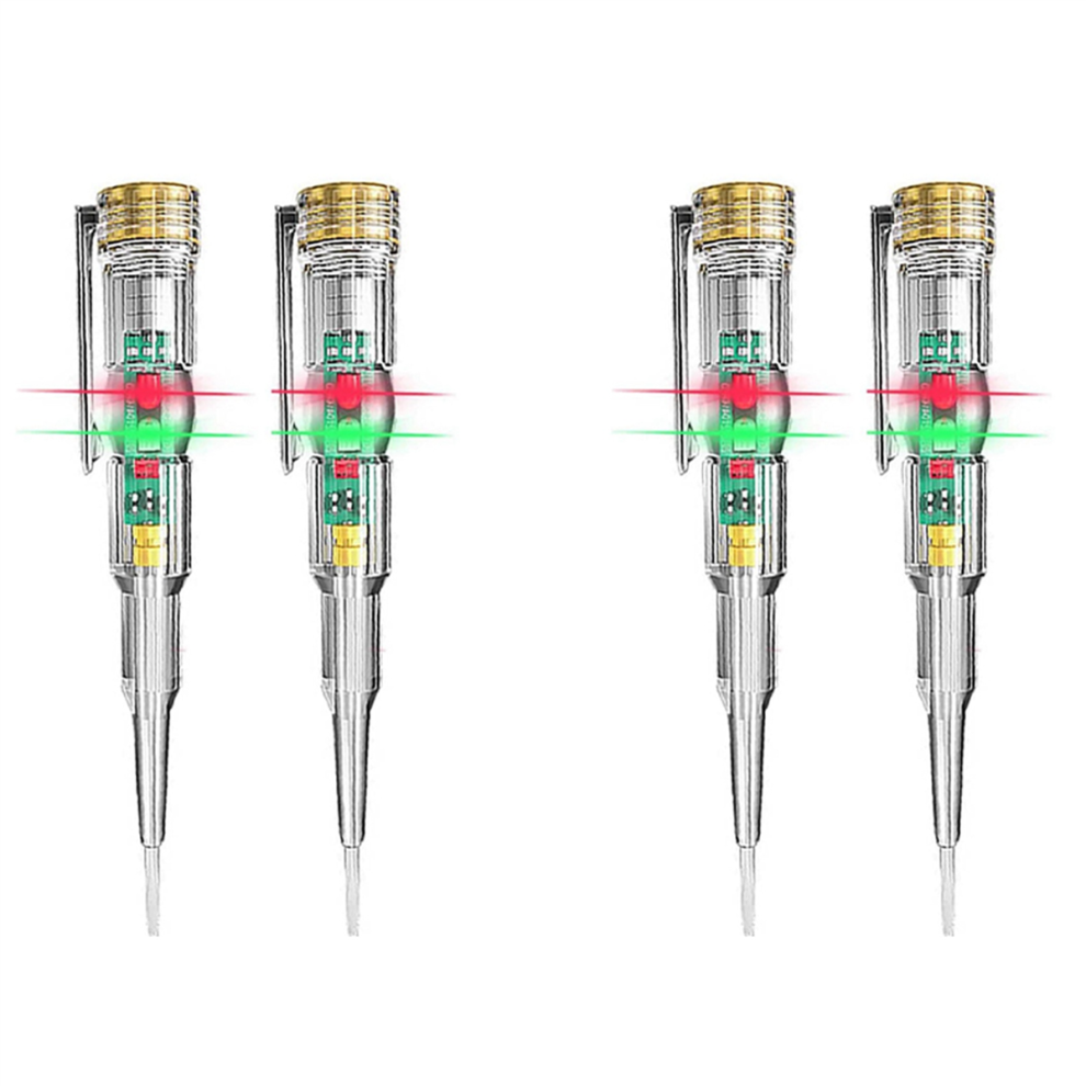 2Pcs 24-250V Electrician Circuit Tester Pen,Electrical Tester Pen 4713272643757