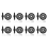 2PCS 349241T Dryer Drum Roller Kit 1
