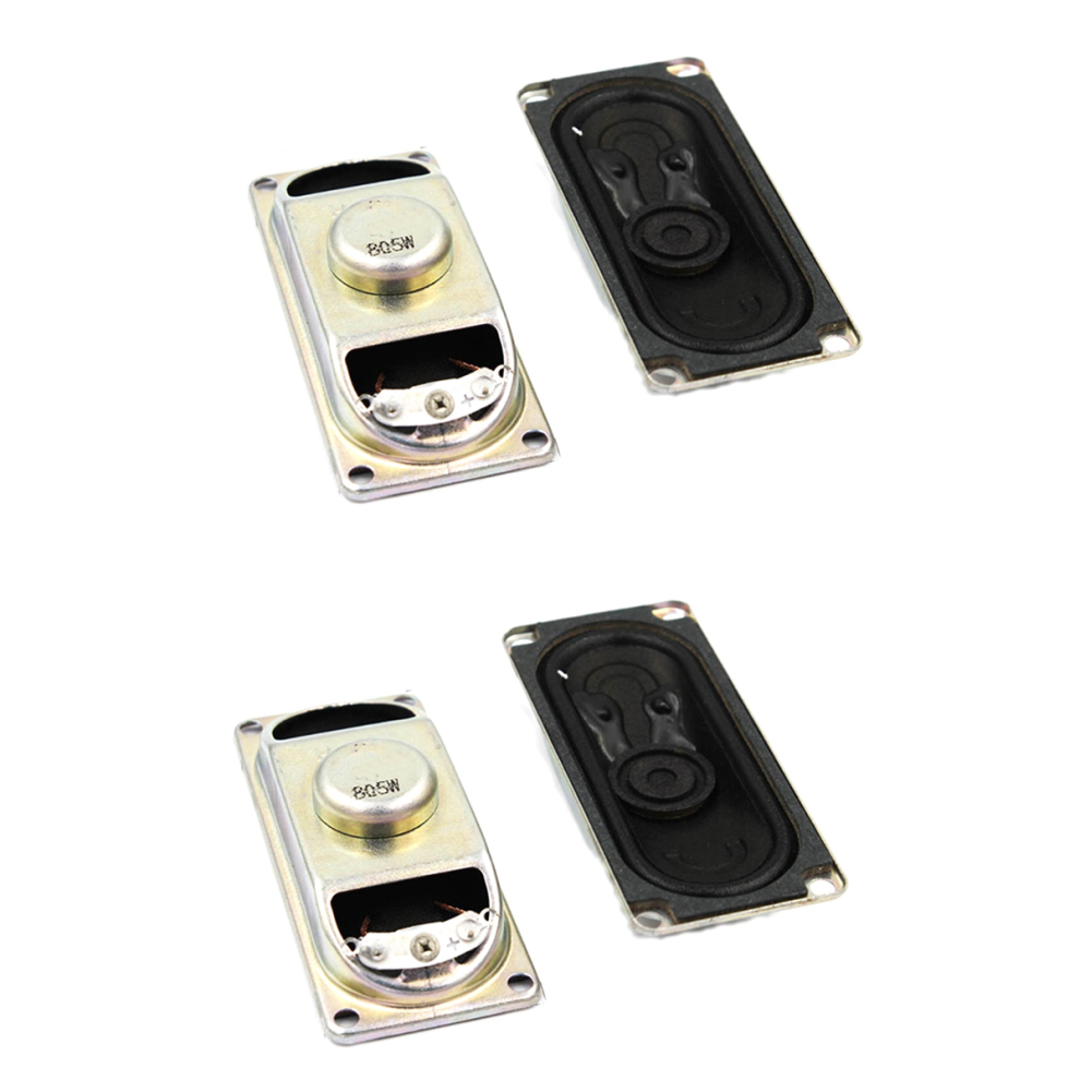 2Pcs 5W 8 Ohm Speakers Horn 3070 Amplifier Rubber Gasket Loudspeaker 4713272645935