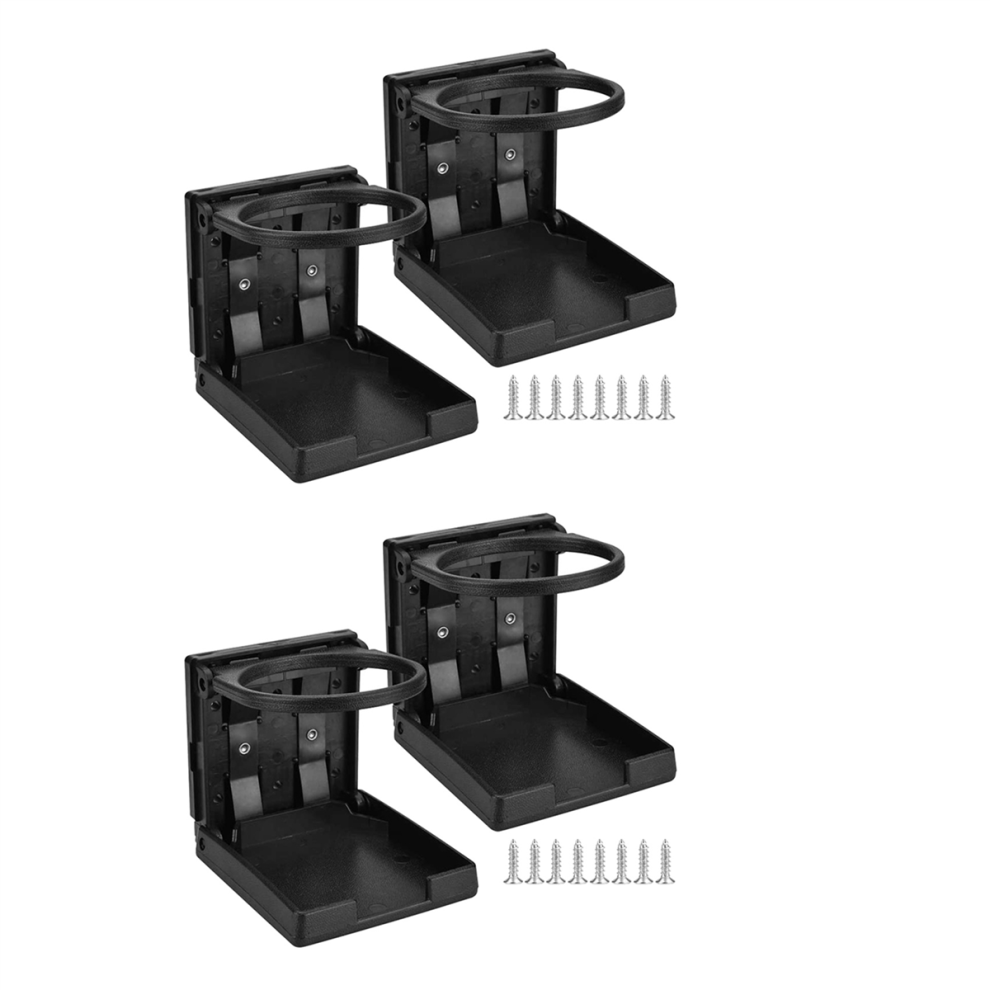 2Pcs Car Drink Holder Cup Holder Foldable Water Bottle Cup Mounting 4713272650380
