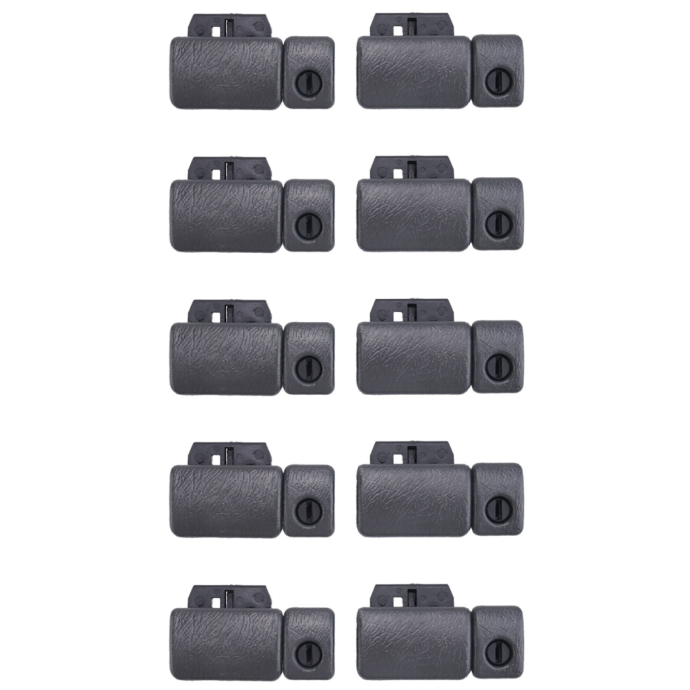 2Pcs Car Glove Box Lock Latch Handle Plastic 4713272650823