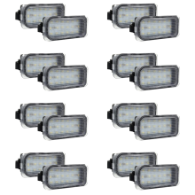 2Pcs Car LED Number License Plate Light for FOCUS II FIESTA