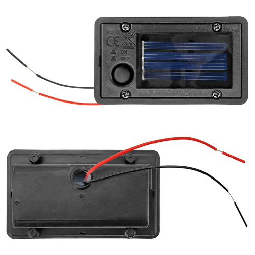 2Pcs Battery Box, Solar Lantern Light Replacement Parts Top 1