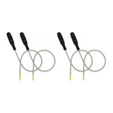 2PCS Flexible Magnetic Pickup Tool, Bendable Magnetic Pickup 2LB