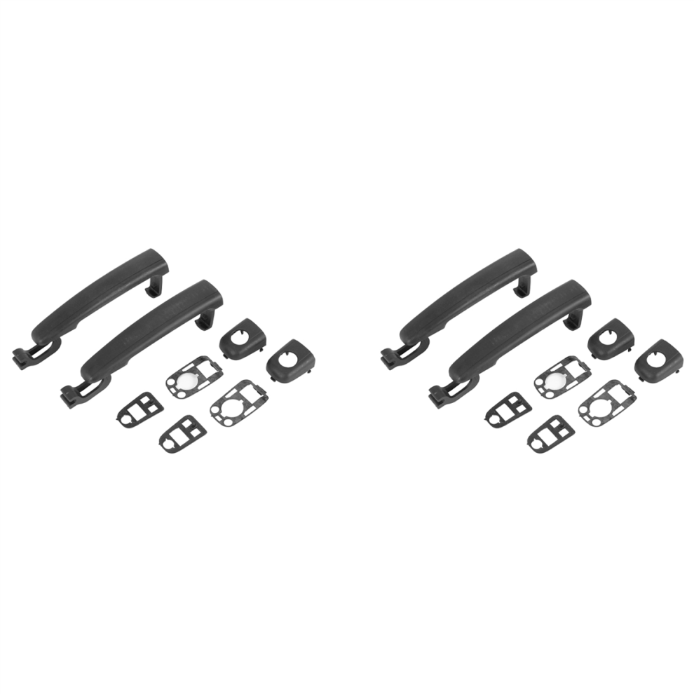 2Pcs Door Handles For 307 2001 2002 2003 2004 2005 2006 2007 4713272614337