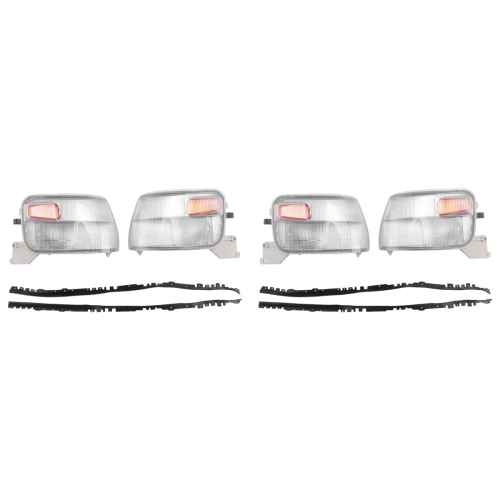 2PCs Corner Light Parking Light for L300 DELICA MB907018