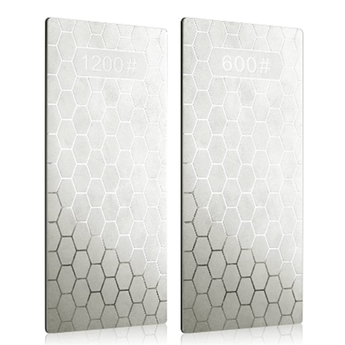 2PCS Diamond Sharpening Stone, Whetstone with Base(600/1200 Grit) 1