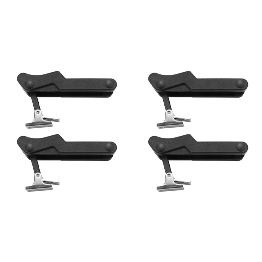 2Pcs Door Draw Lock 3.8 Inch Replacement Soft Black Over-Center C7-10-image-OPC-PJ2XBKN-NEW