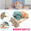 2Pcs Drop Spindle for Hand Carved Wooden Tool for Beginners 7