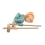 2Pcs Drop Spindle for Hand Carved Wooden Tool for Beginners 6