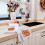 2PCS Fall Kitchen Towels Set of 2, Autumn Dish Towel Drying Dishcloth 3