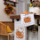 2PCS Fall Kitchen Towels Set of 2, Autumn Dish Towel Drying Dishcloth 2