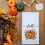 2PCS Fall Kitchen Towels Set of 2, Autumn Dish Towel Drying Dishcloth 5