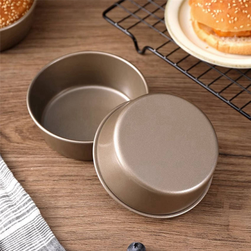 2Pcs Hamburger Mold Circle Stencil Stainless Steel Saucepan Sphere 2
