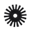 2Pcs Knitting Machine Wheel Brush for KH868 KH821 KH860 KH880 4