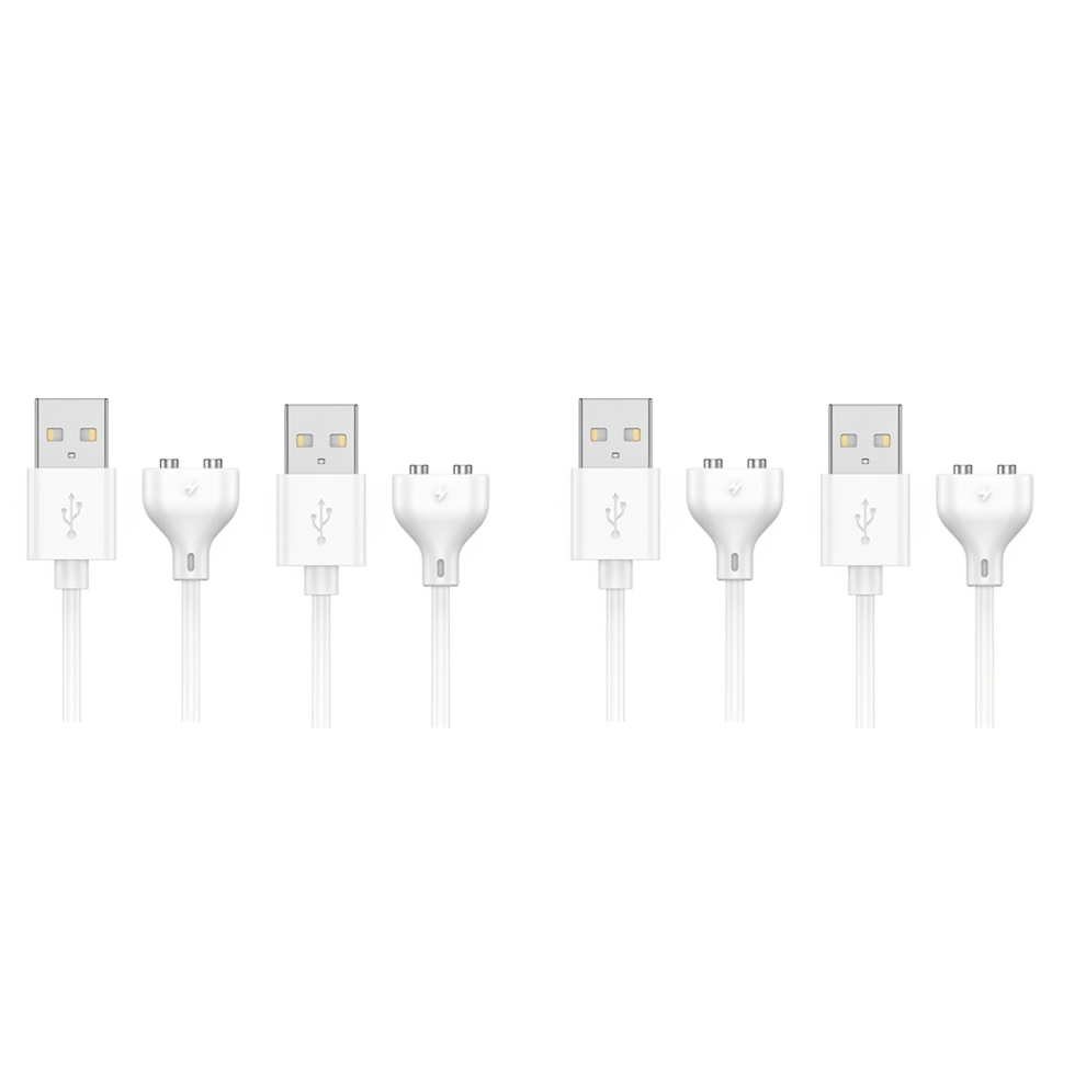 2Pcs Magnetic Usb Dc Charger Cable, 0.8M Charging Cord For Massager 4713272621632