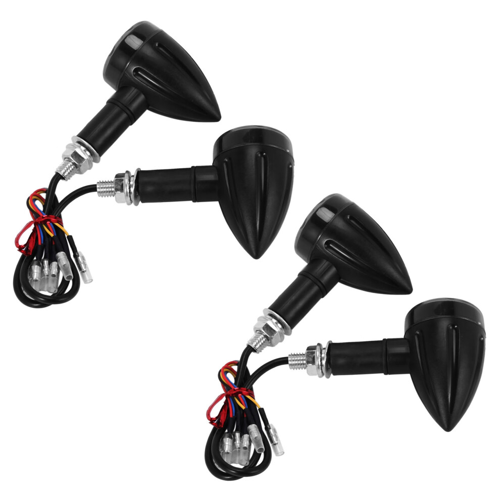 2Pcs Motorcycle 6Led Indicator Locomotive Universal Turn Signal Light 4713239267149
