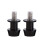 2Pcs Motorcycle Cnc Sliders Spools Stand Screw For (Black) 3