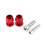 2Pcs Motorcycle Cnc Sliders Spools Stand Screw For (Black) 4