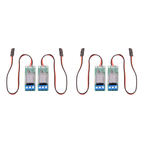 2PCS RC PWM Electronic Relay Switch for RC Airplane DIY Model