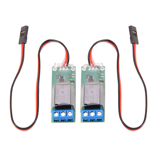 2PCS RC PWM Electronic Relay Switch for RC Airplane DIY Model 1