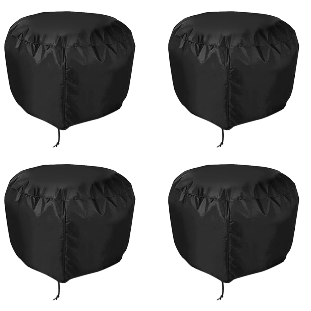 2Pcs Roof Vent Cover House Roof Turbine Hoods Shield Canvas 4713239270682