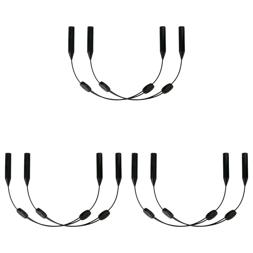 2PCS Neck Cord Sports Eyeglasses Band Sunglasses Rope String Holder