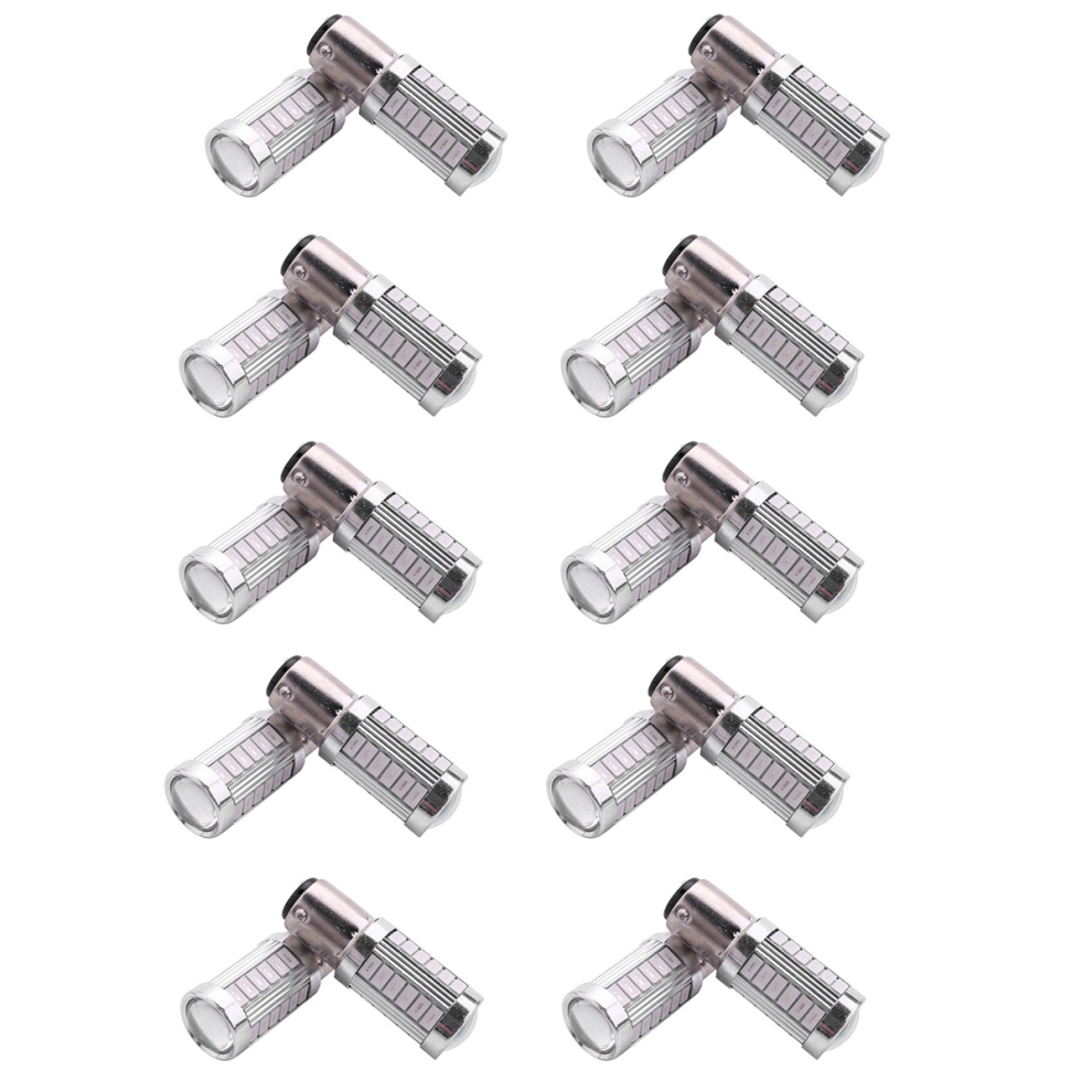 2Pcs 1157 P21/5W Bay15d Super Bright Stop Bulbs Red/Light 4713239269891