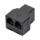 2PCS RJ11 Telephone Cable Splitter 6P4C 2 Ports Splitter Adapter 2