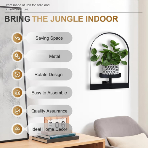 2Pcs Wall Plant Holder ,Wall Planter,Window Plant Shelf 1