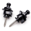 2PCS Strap Lock Security Lock Endknopf Gitarrengurte 2