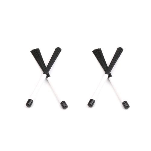 2Pcs Telescoping Drum Brushes Nylon Sticks for Jazz Stick Drum