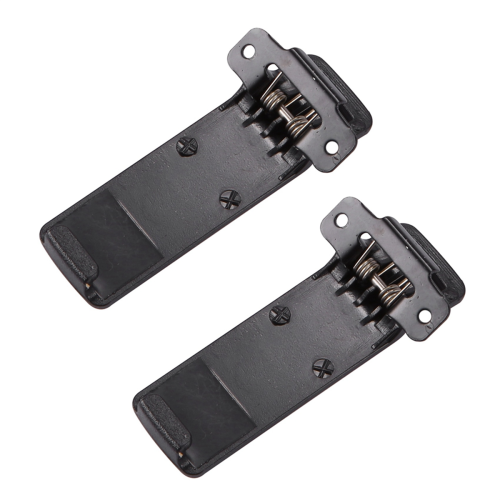 2Pcs Spare Back Belt Clip for 2-way intercom UV5R 2