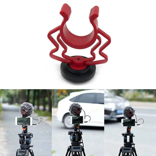 2PCS Universal Microphone Wavy Shock Mount Adapter Plastic 1