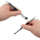 2Pcs Sketch Blending Sponge Pen Set Double Headed Sketching Wipe Pen 3
