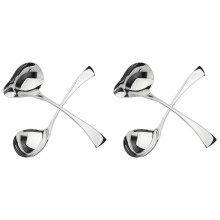 2Pcs Small Gravy Ladle, Sauce Ladle, Sauce Ladle with Pouring Spout