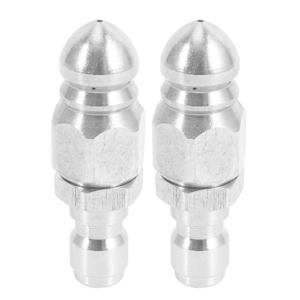 2X 1/4 Inch 5000 Psi Sewer Jetter Pressure Drain Jetter Hose Nozzle 4713239249176
