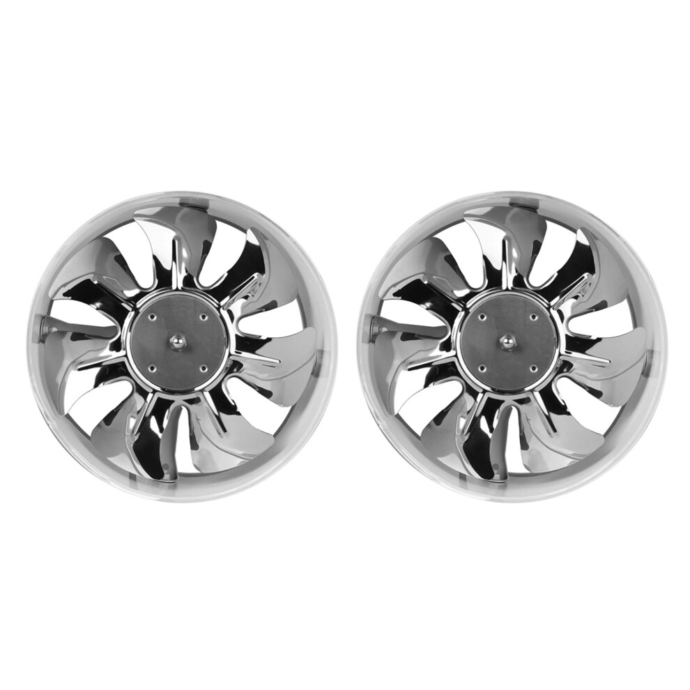 2X 220V Inline Duct Fan Booster Exhaust Blower Cooling White-4 Inch 4713239251261