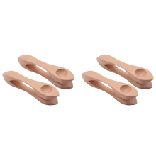 2Pcs Wooden Musical Spoons Traditional Percussion Spoons Musical