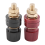2Pcs Terminal Binding Post, 555 Type Brass Pillar Terminal Block 200A 3