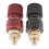 2Pcs Terminal Binding Post, 555 Type Brass Pillar Terminal Block 200A 6